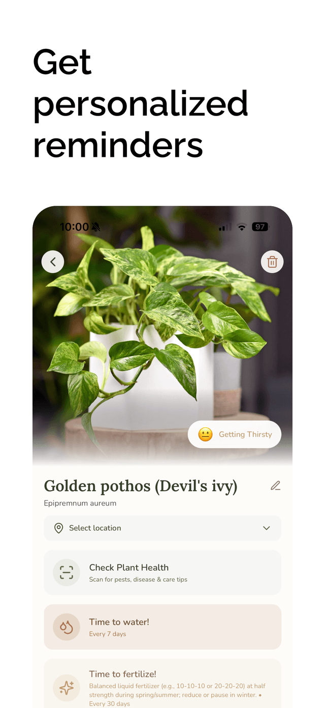 Get personalized reminders